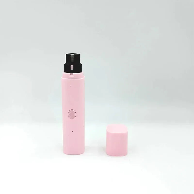New Electric Dog Nail Clippers Rechargeable USB Charging LED Light Quiet Cat Nail Grinders Pet Paws Nail Grooming Supplies