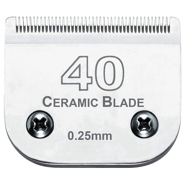 Detachable Pet Dog Cat Grooming Clipper Ceramic Blade Compatible with Most Andis,Oster A5,Wahl KM10 Series Animals Clippers