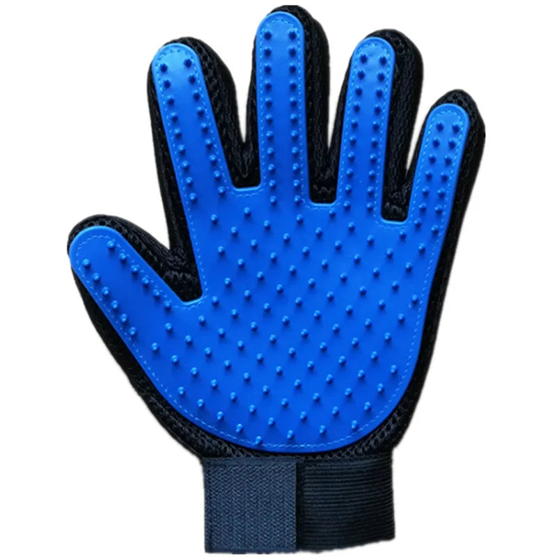 Hot Sell 1PC Cat Hair Remove Gloves Rubber Pet Beauty Cleaning Grooming Effective Massage Dog Combs Floating Brush 6 Color