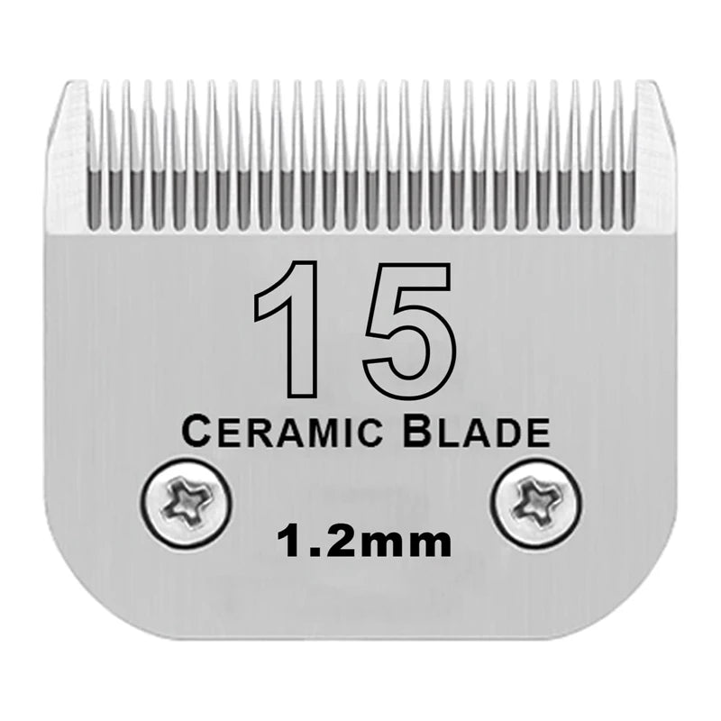 Detachable Pet Dog Cat Grooming Clipper Ceramic Blade Compatible with Most Andis,Oster A5,Wahl KM10 Series Animals Clippers
