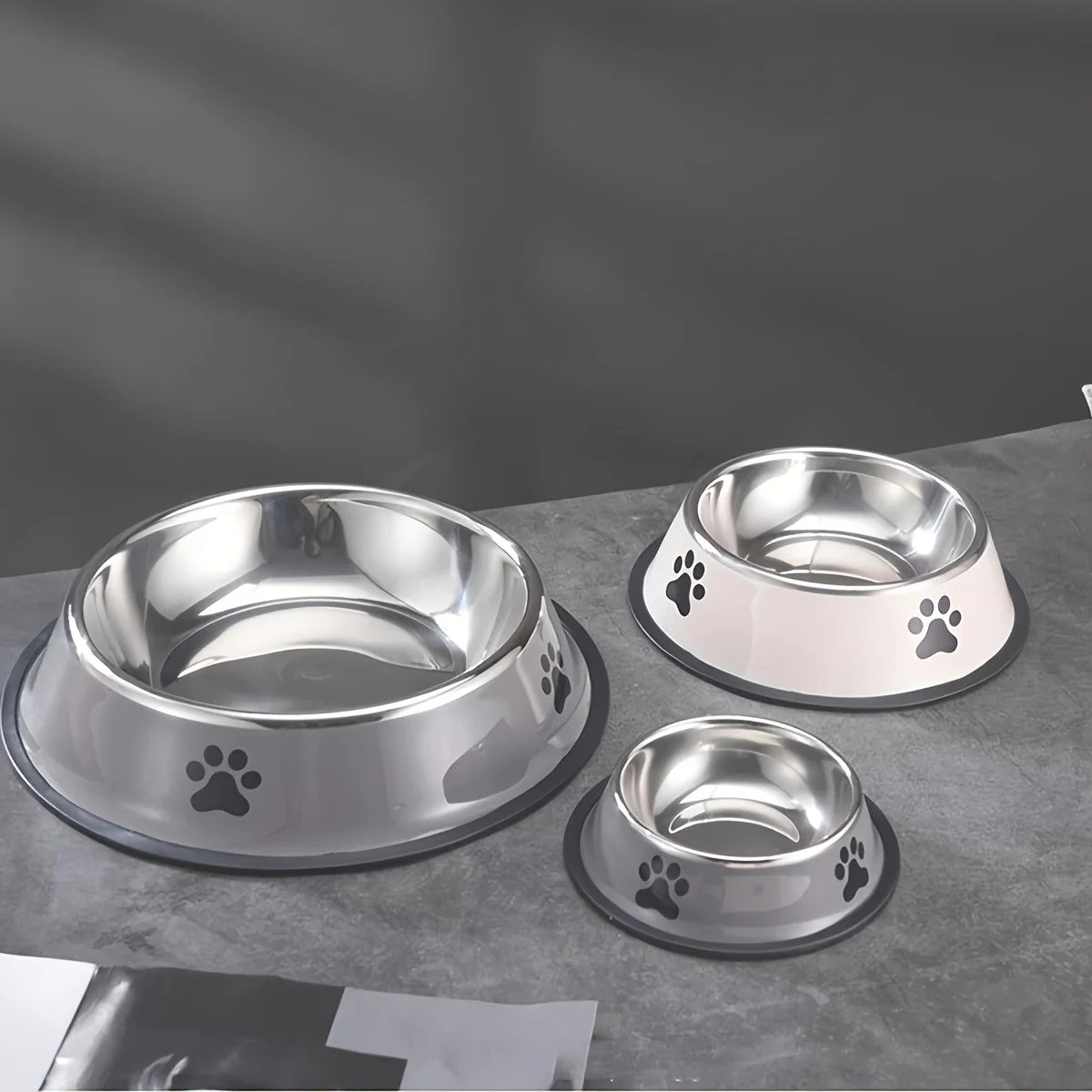 Multi-Specification Stainless Steel Pet Bowl | Anti-Fall Design - PawCierge Co.