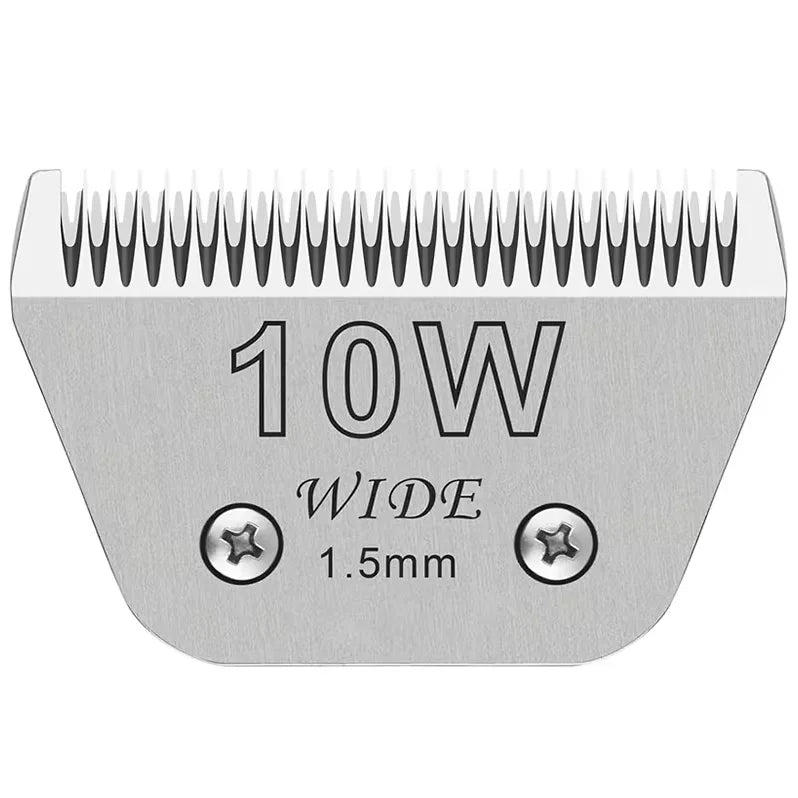 Detachable Pet Dog Cat Grooming Clipper Ceramic Blade Compatible with Most Andis,Oster A5,Wahl KM10 Series Animals Clippers