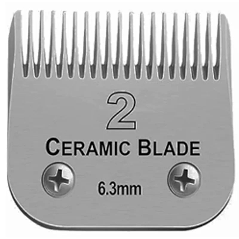 Detachable Pet Dog Cat Grooming Clipper Ceramic Blade Compatible with Most Andis,Oster A5,Wahl KM10 Series Animals Clippers