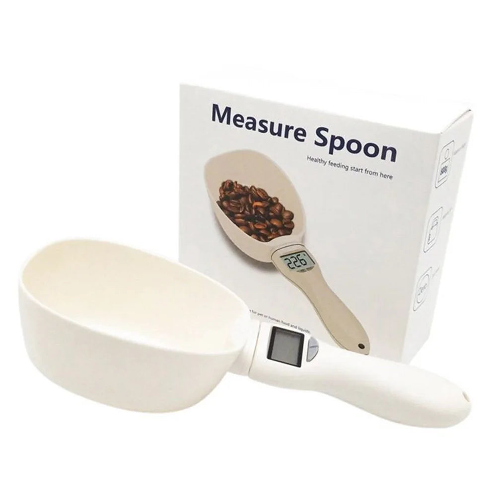 Digital Pet Food Scale - Electronic Measuring Tool for Dog and Cat Feedings