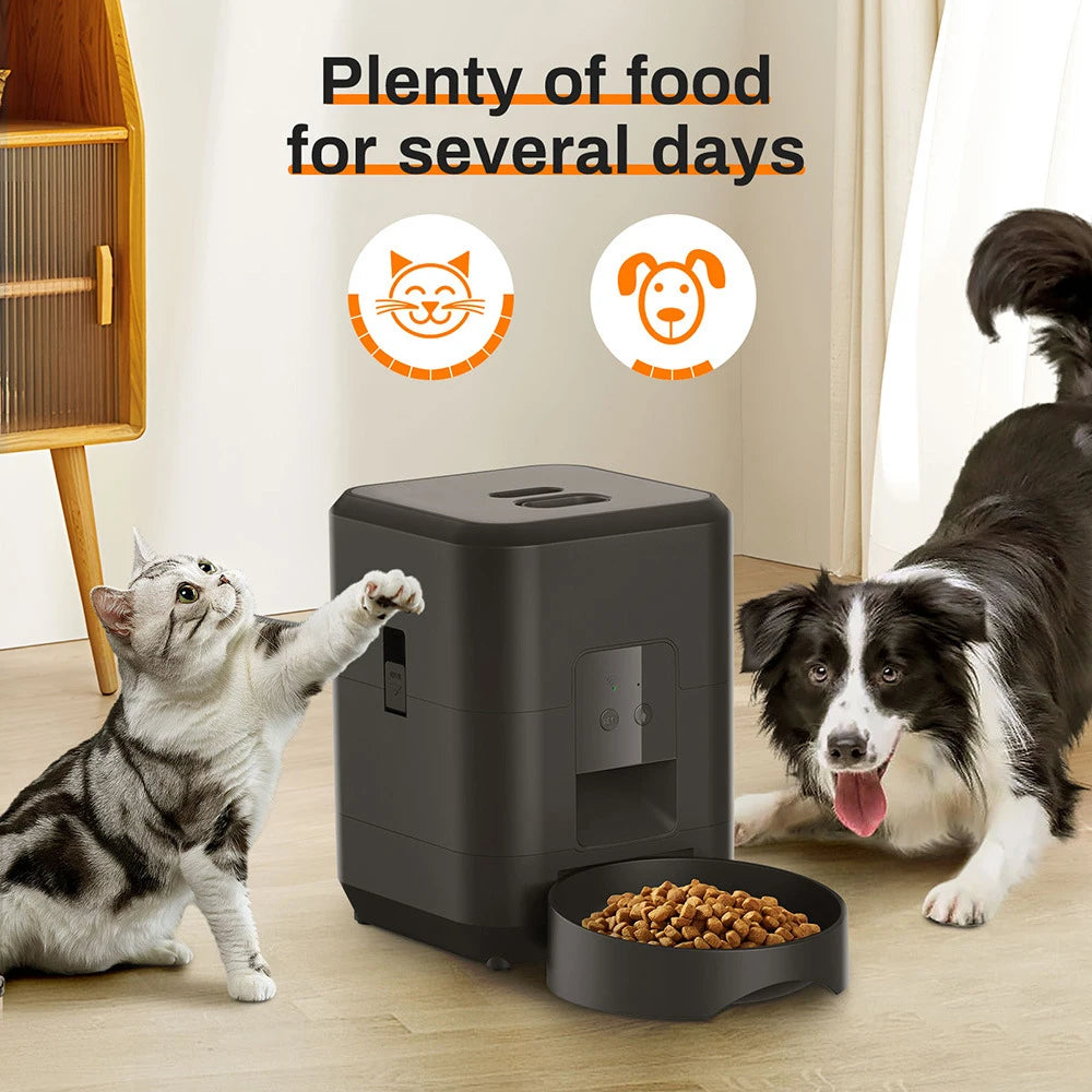Smart Pet Feeder with WiFi - Automatic Dog & Cat Feeder - PawCierge Co.
