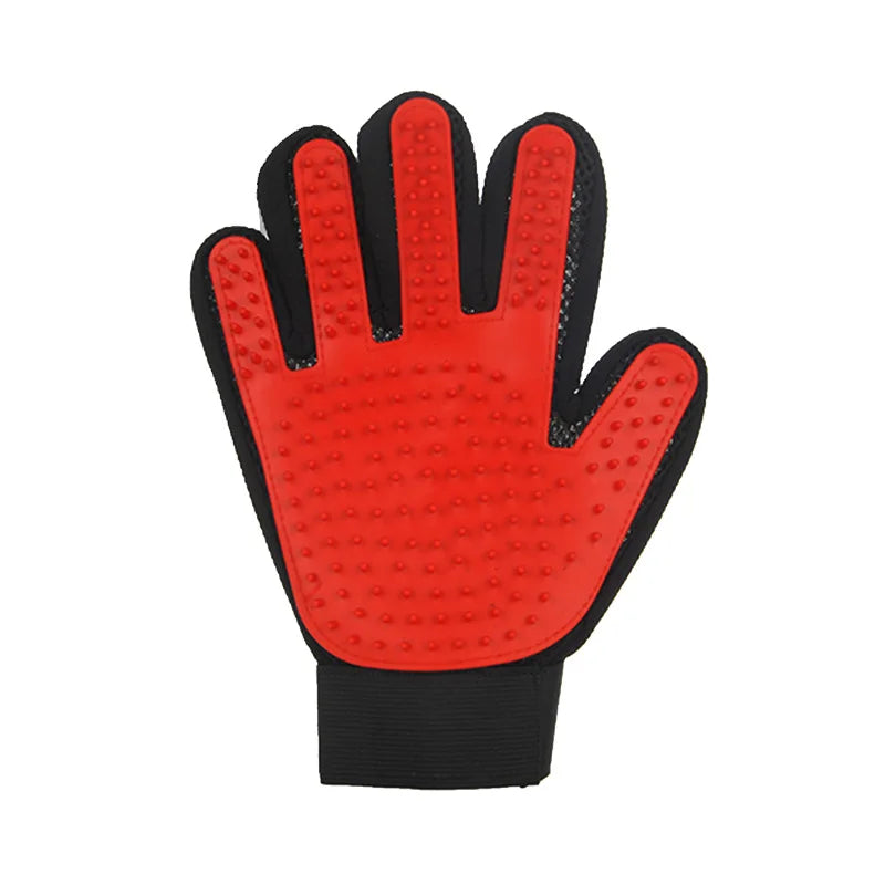Hot Sell 1PC Cat Hair Remove Gloves Rubber Pet Beauty Cleaning Grooming Effective Massage Dog Combs Floating Brush 6 Color