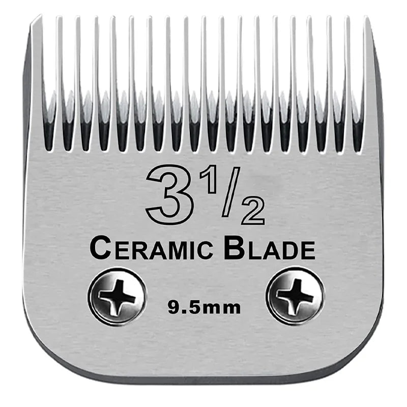 Detachable Pet Dog Cat Grooming Clipper Ceramic Blade Compatible with Most Andis,Oster A5,Wahl KM10 Series Animals Clippers