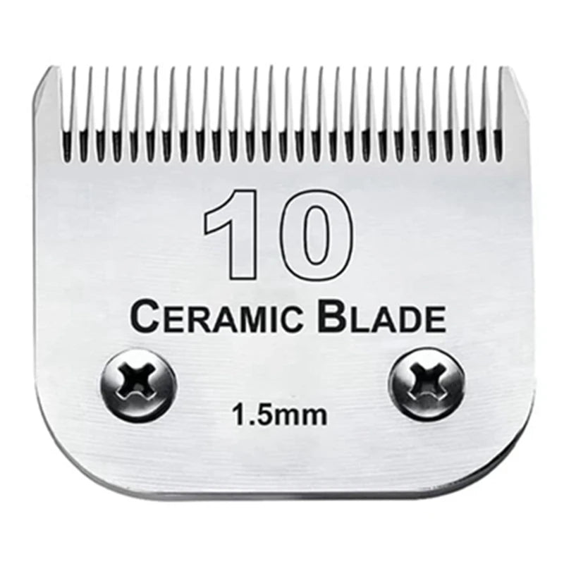 Detachable Pet Dog Cat Grooming Clipper Ceramic Blade Compatible with Most Andis,Oster A5,Wahl KM10 Series Animals Clippers