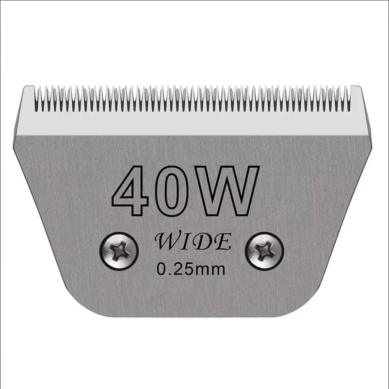 Detachable Pet Dog Cat Grooming Clipper Ceramic Blade Compatible with Most Andis,Oster A5,Wahl KM10 Series Animals Clippers