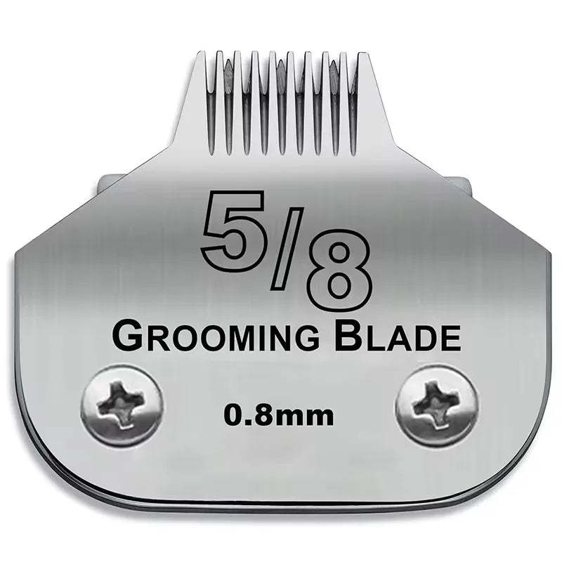 Detachable Pet Dog Cat Grooming Clipper Ceramic Blade Compatible with Most Andis,Oster A5,Wahl KM10 Series Animals Clippers