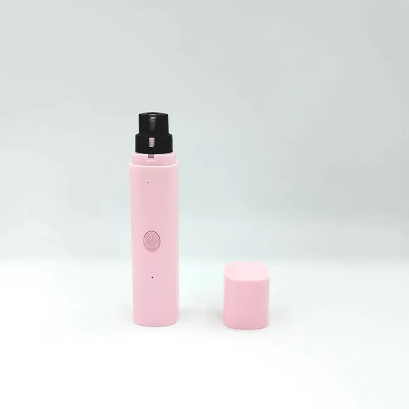 New Electric Dog Nail Clippers Rechargeable USB Charging LED Light Quiet Cat Nail Grinders Pet Paws Nail Grooming Supplies