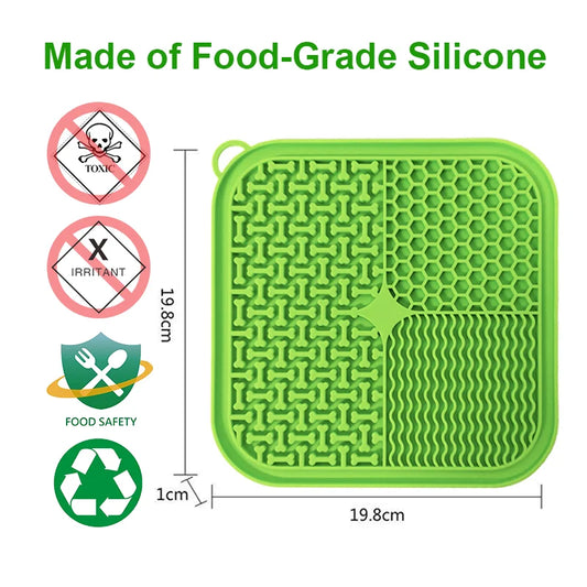 Dog Licking Mat | Slow Feeder | Premium Lick Pad for Dog Anxiety Relief