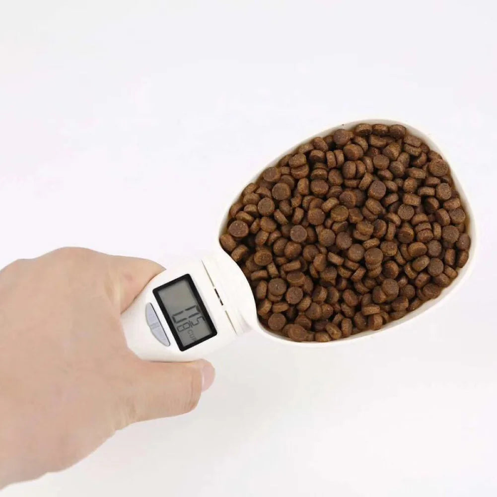 Digital Pet Food Scale - Electronic Measuring Tool for Dog and Cat Feedings